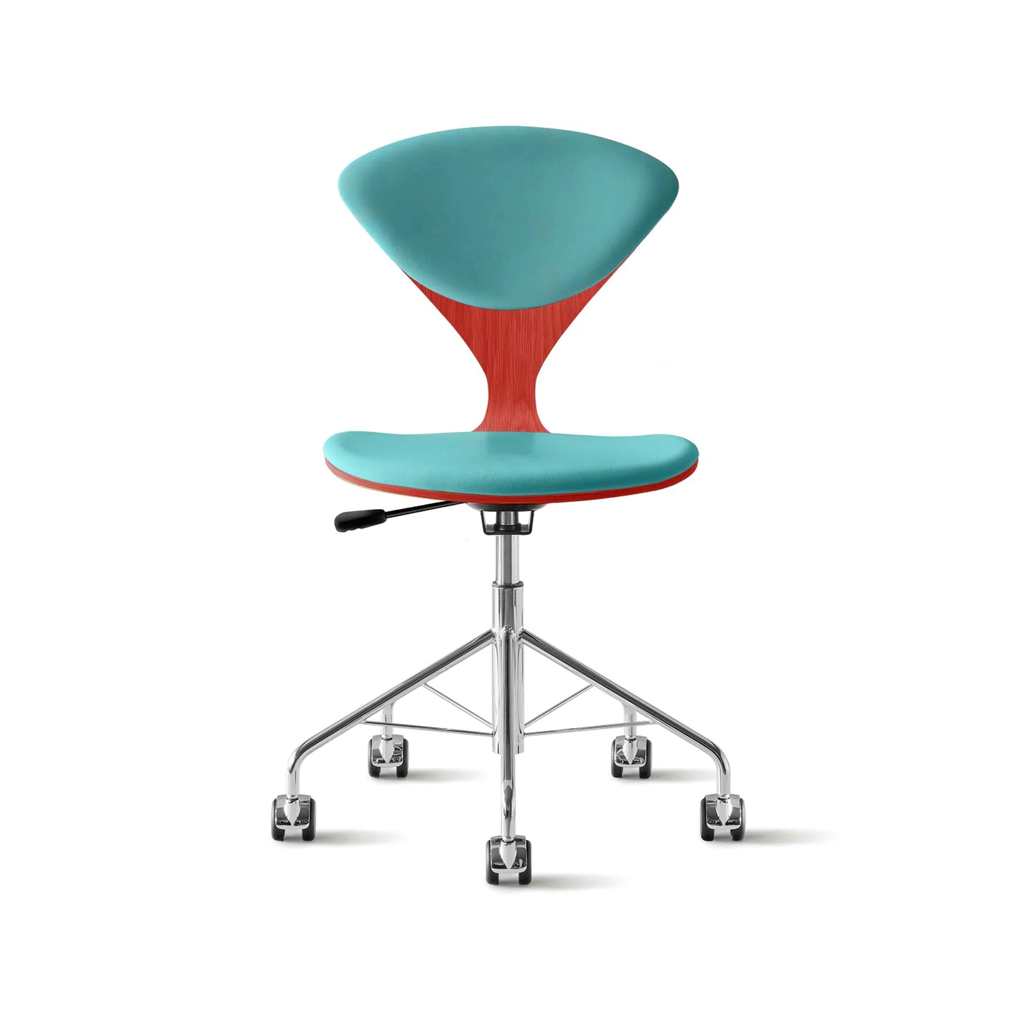 Cherner Swivel Base Chair with Seat and Back Pads