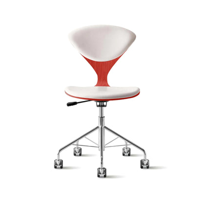 Cherner Swivel Base Chair with Seat and Back Pads