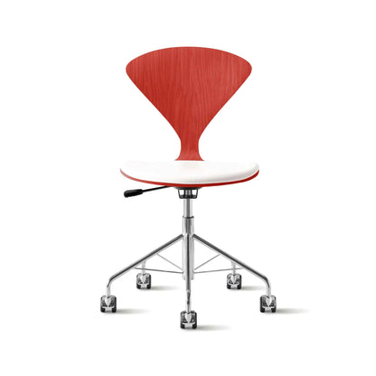 Cherner Swivel Base Chair with Seat Pad