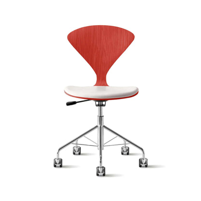 Cherner Swivel Base Chair with Seat Pad