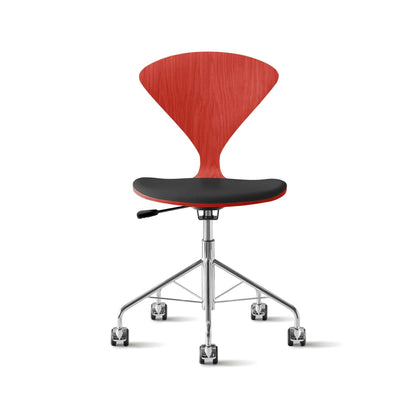 Cherner Swivel Base Chair with Seat Pad