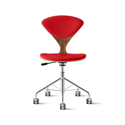 Cherner Swivel Base Chair with Seat and Back Pads