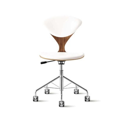Cherner Swivel Base Chair with Seat and Back Pads