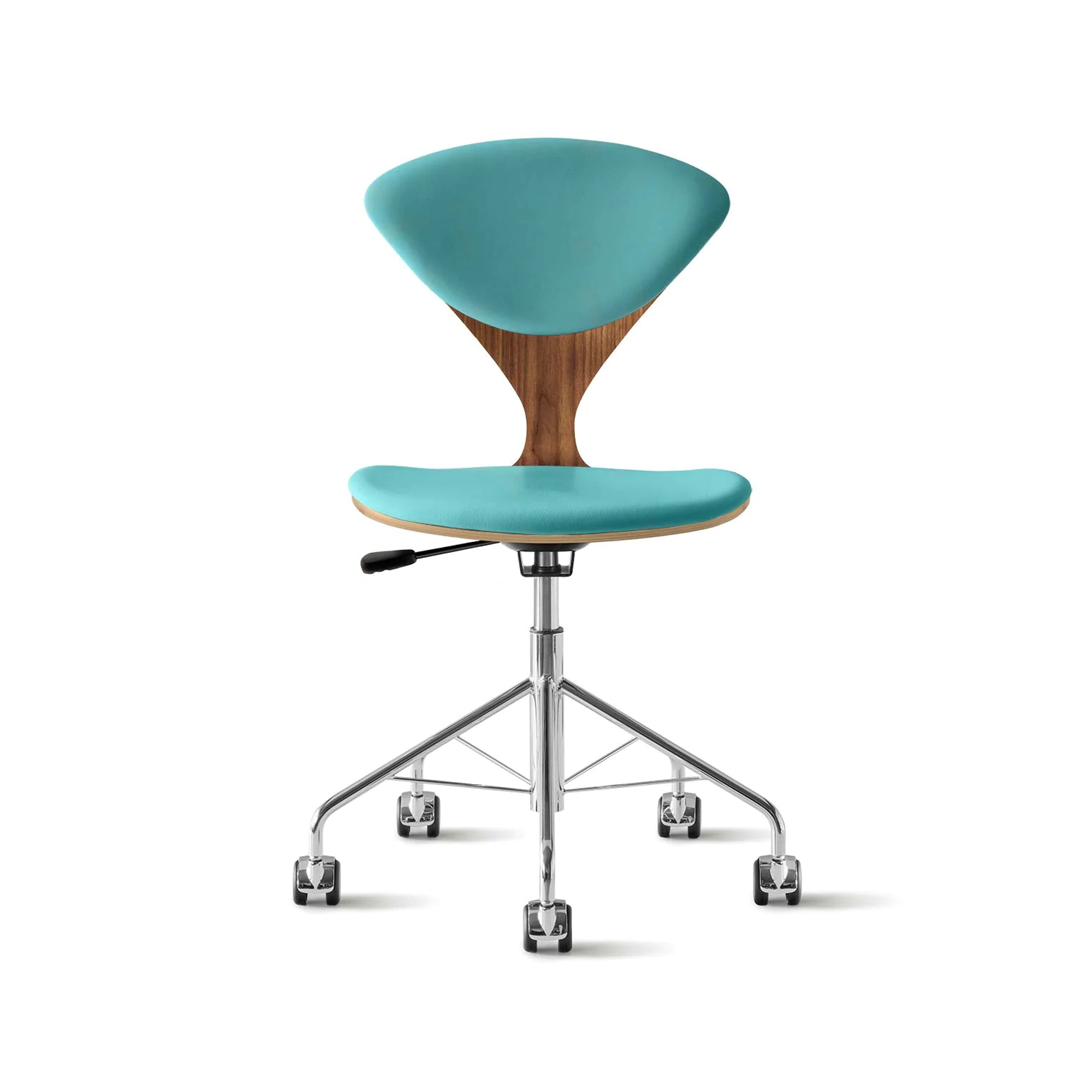 Cherner Swivel Base Chair with Seat and Back Pads