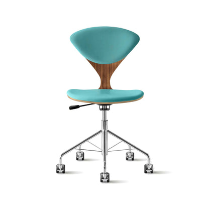 Cherner Swivel Base Chair with Seat and Back Pads