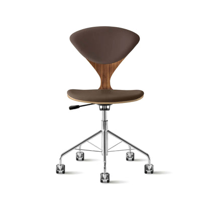 Cherner Swivel Base Chair with Seat and Back Pads