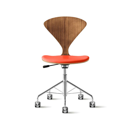 Cherner Swivel Base Chair with Seat Pad