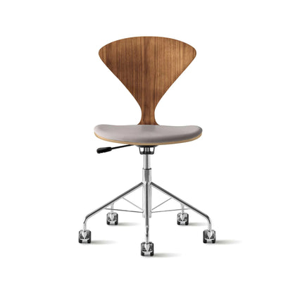 Cherner Swivel Base Chair with Seat Pad