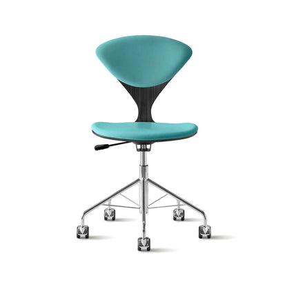 Cherner Swivel Base Chair with Seat and Back Pads