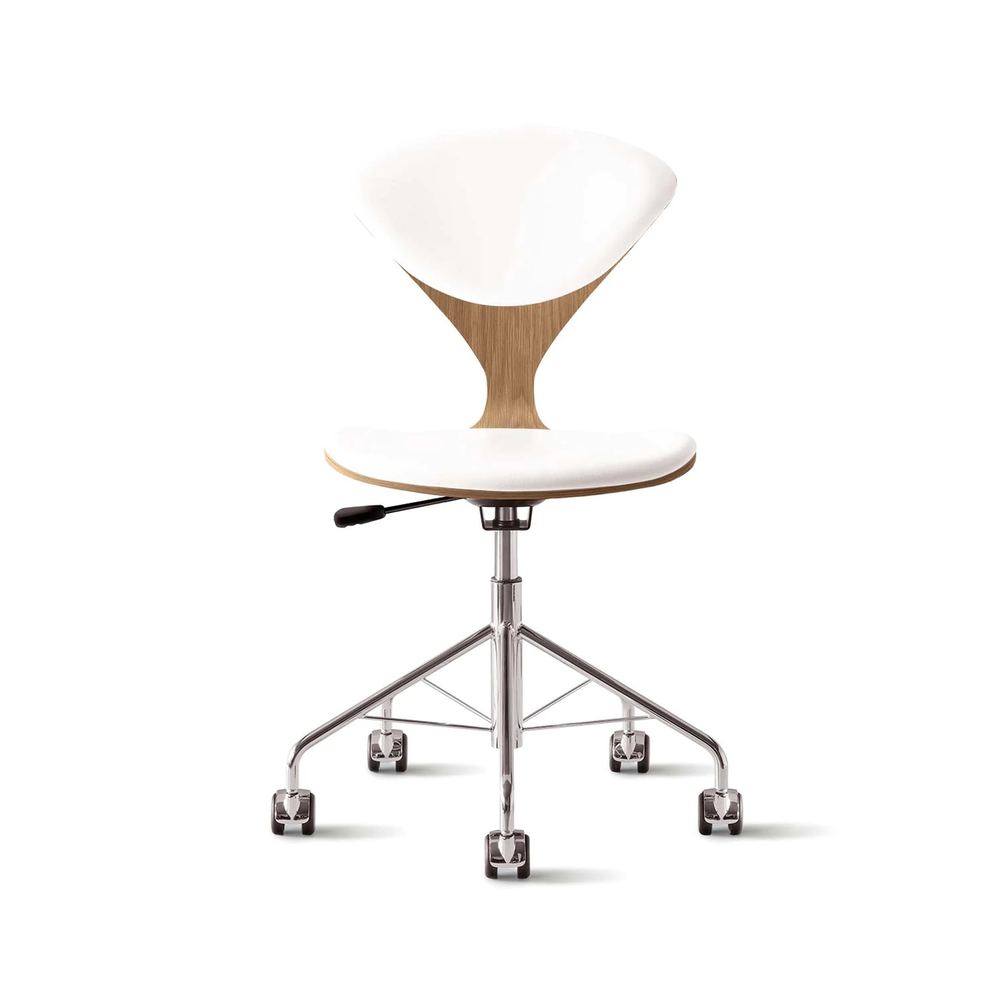 Cherner Swivel Base Chair with Seat and Back Pads