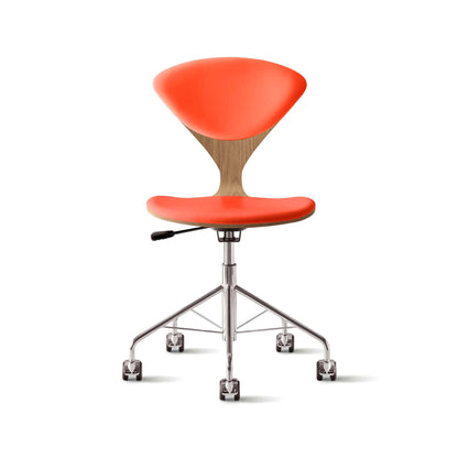 Cherner Swivel Base Chair with Seat and Back Pads