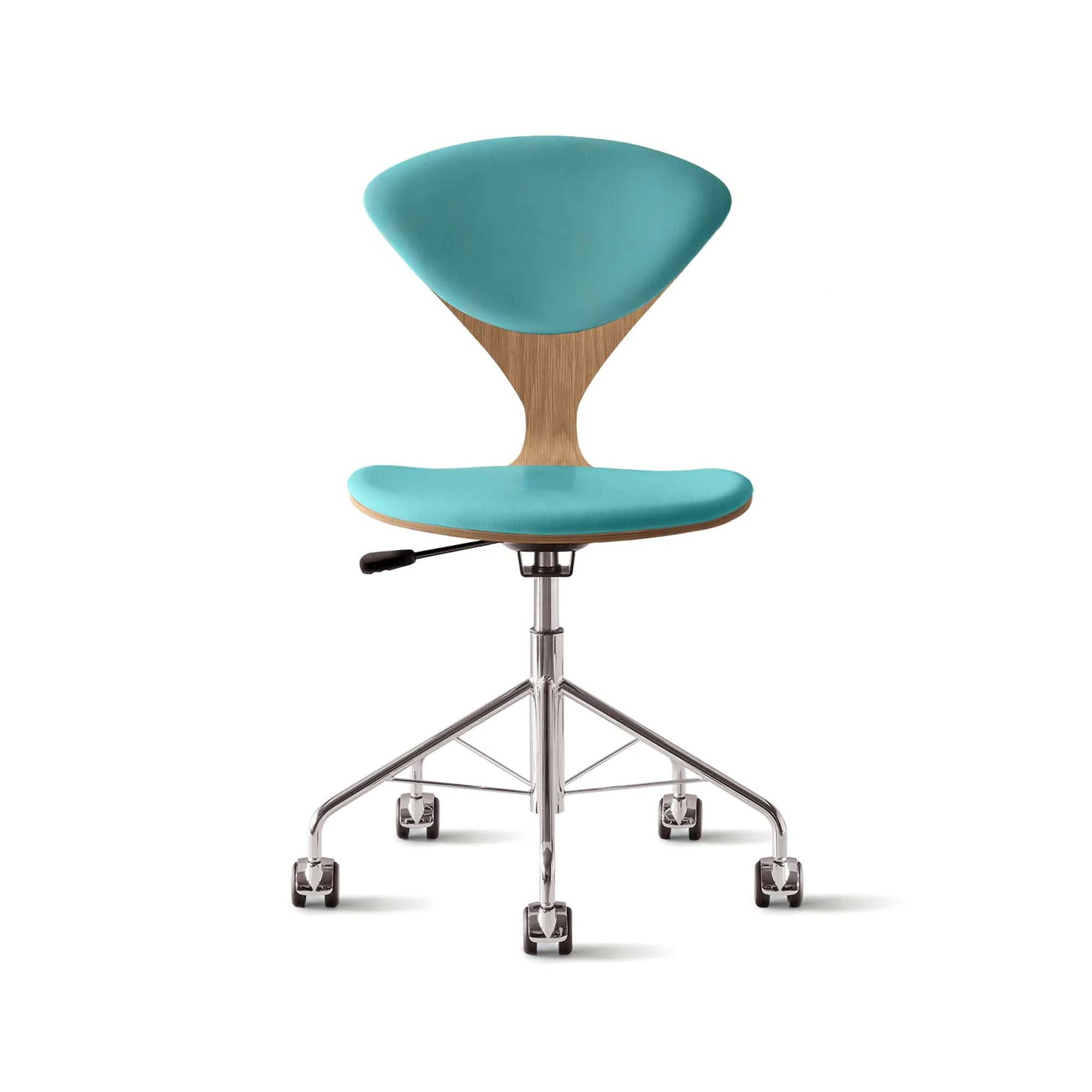 Cherner Swivel Base Chair with Seat and Back Pads