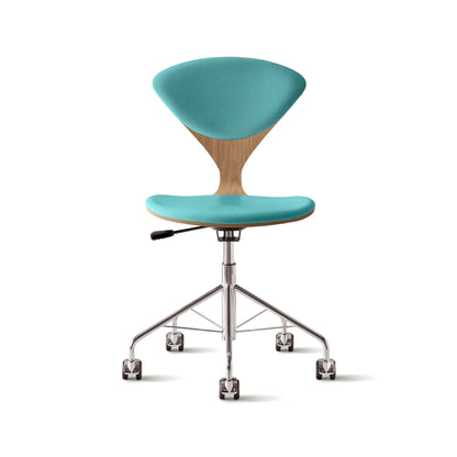 Cherner Swivel Base Chair with Seat and Back Pads