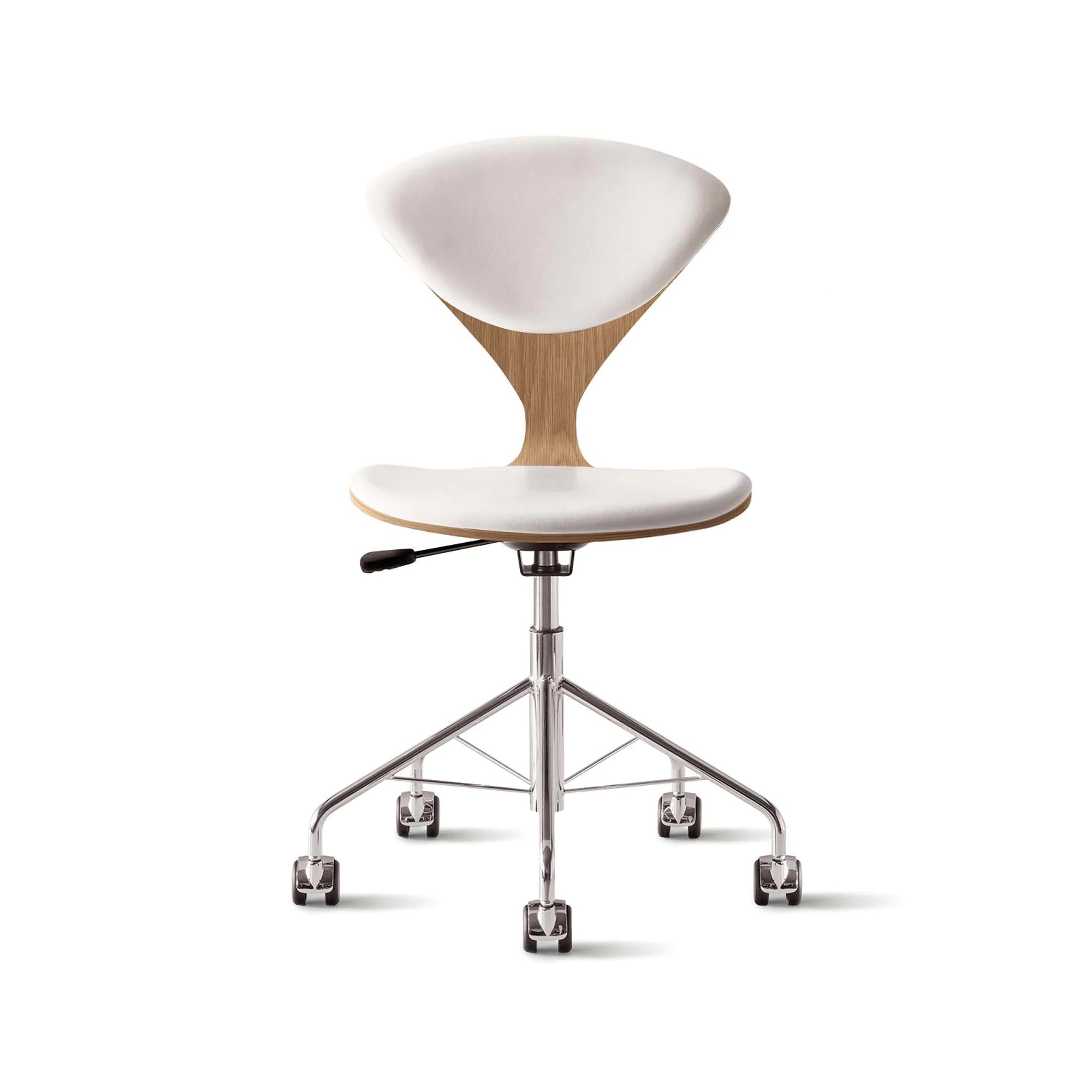 Cherner Swivel Base Chair with Seat and Back Pads