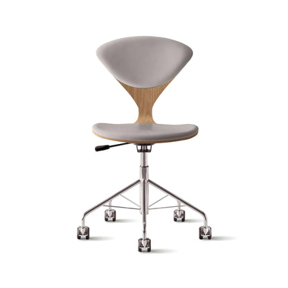 Cherner Swivel Base Chair with Seat and Back Pads