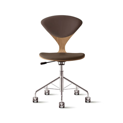 Cherner Swivel Base Chair with Seat and Back Pads