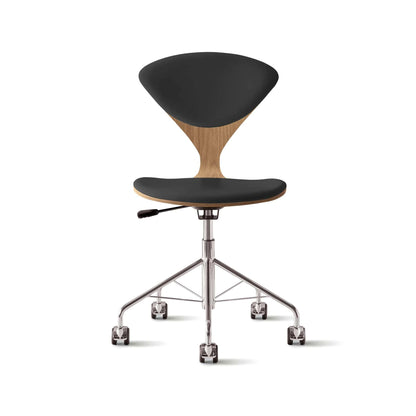 Cherner Swivel Base Chair with Seat and Back Pads