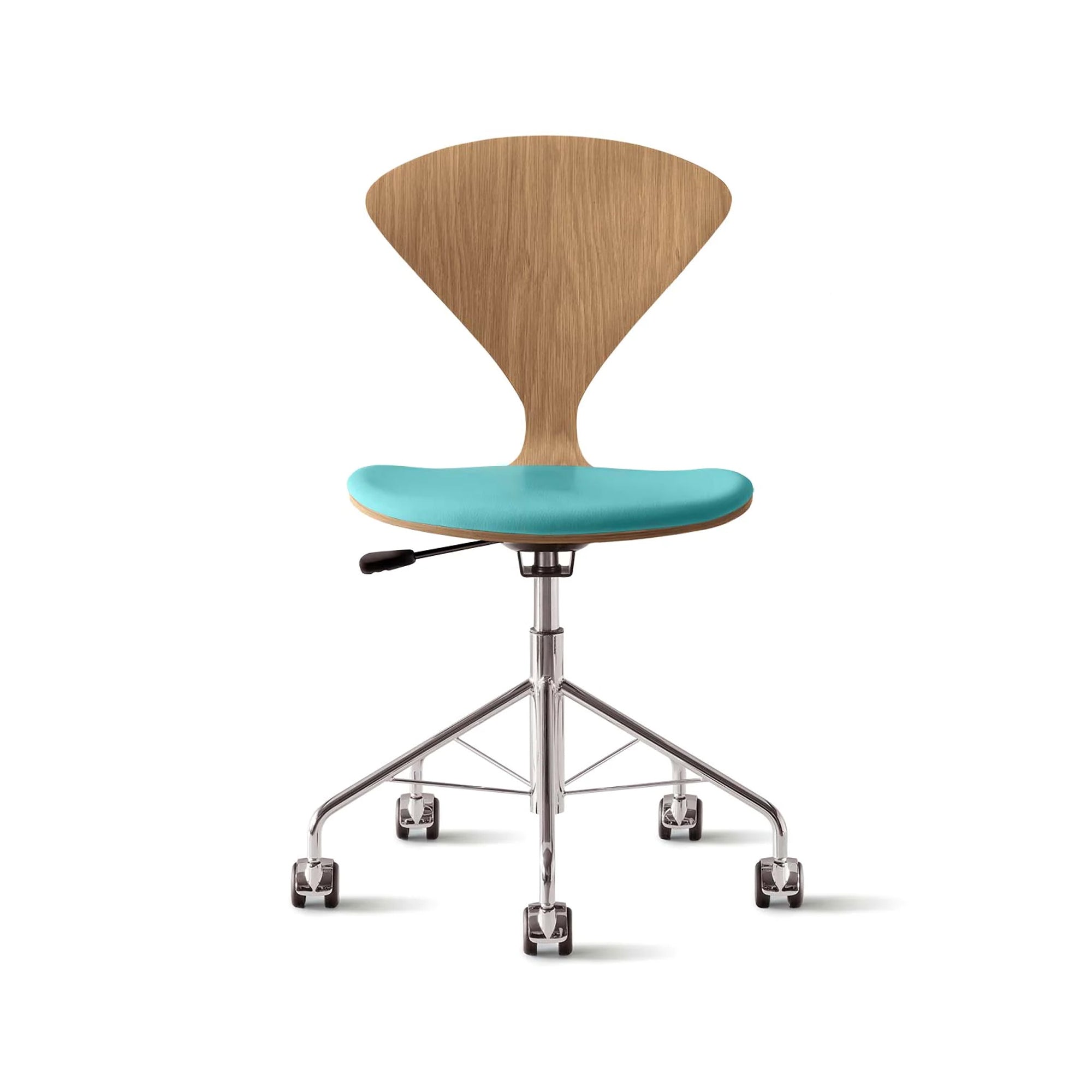 Cherner Swivel Base Chair with Seat Pad