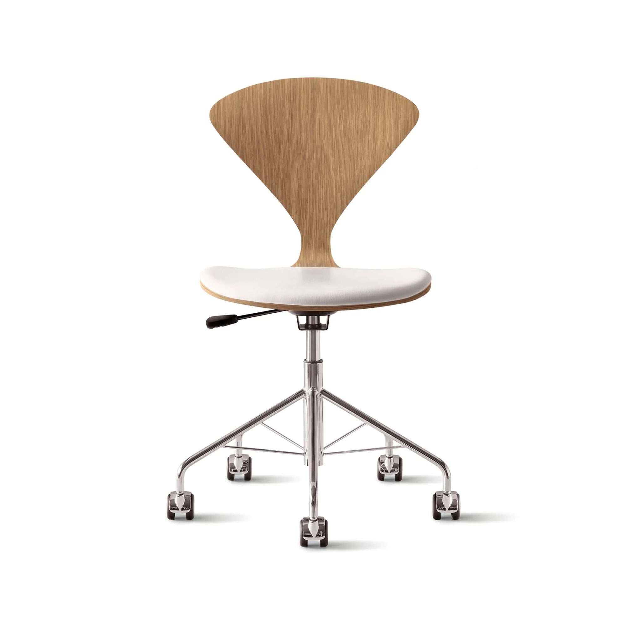 Cherner Swivel Base Chair with Seat Pad