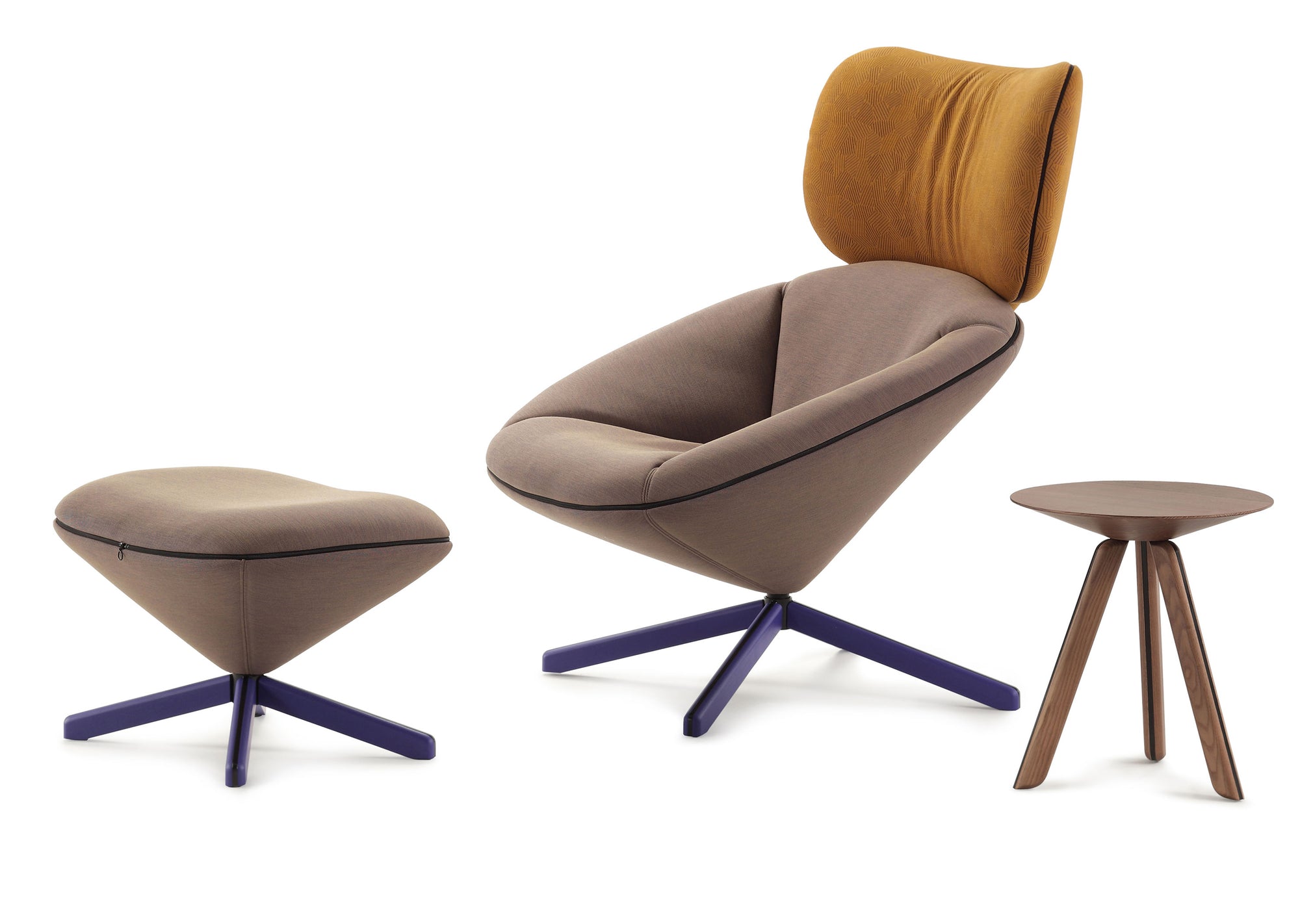 Tortuga Armchair with Headrest