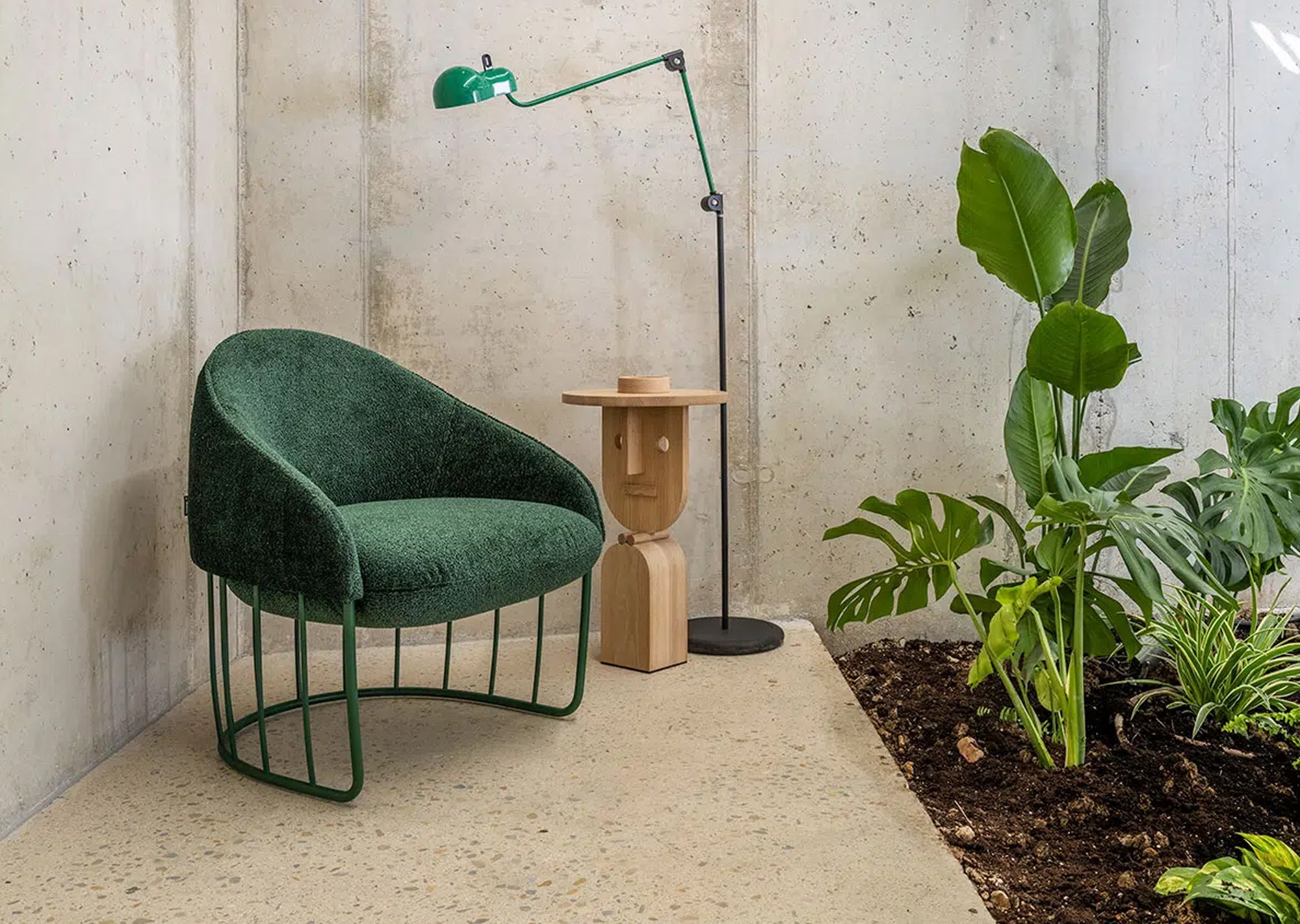 Faces Side Table