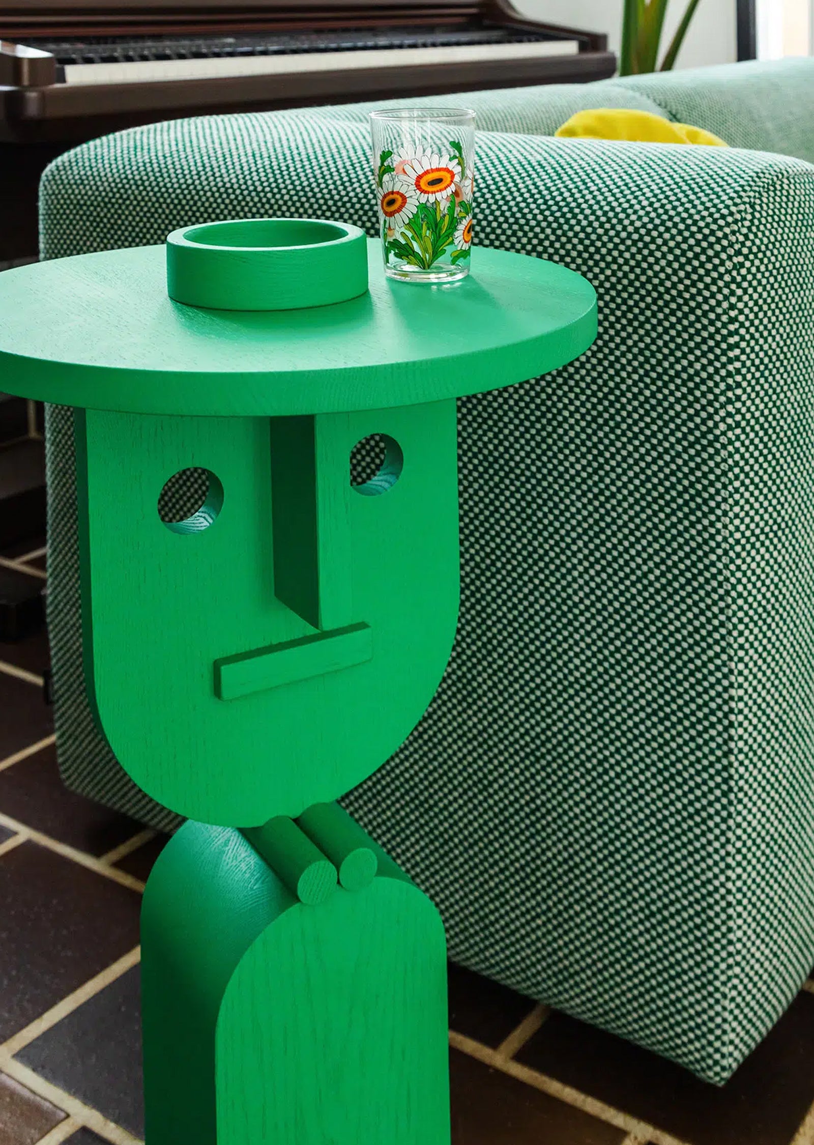 Faces Side Table
