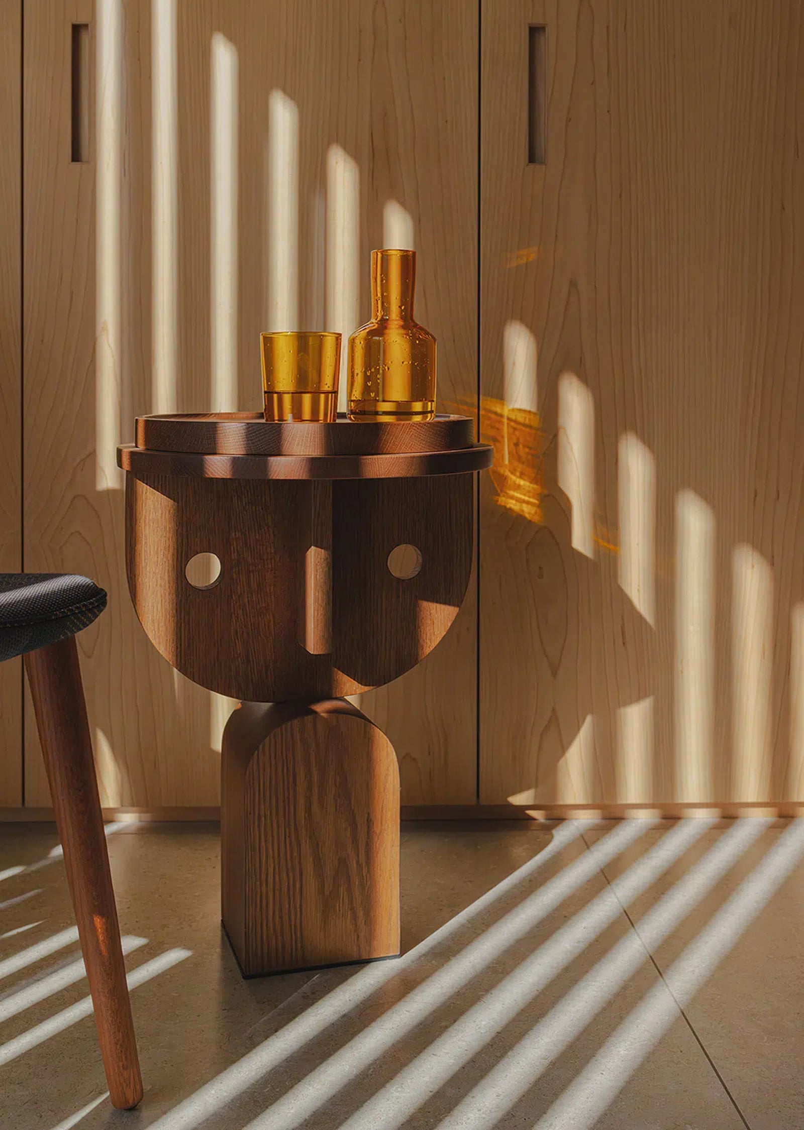 Faces Side Table