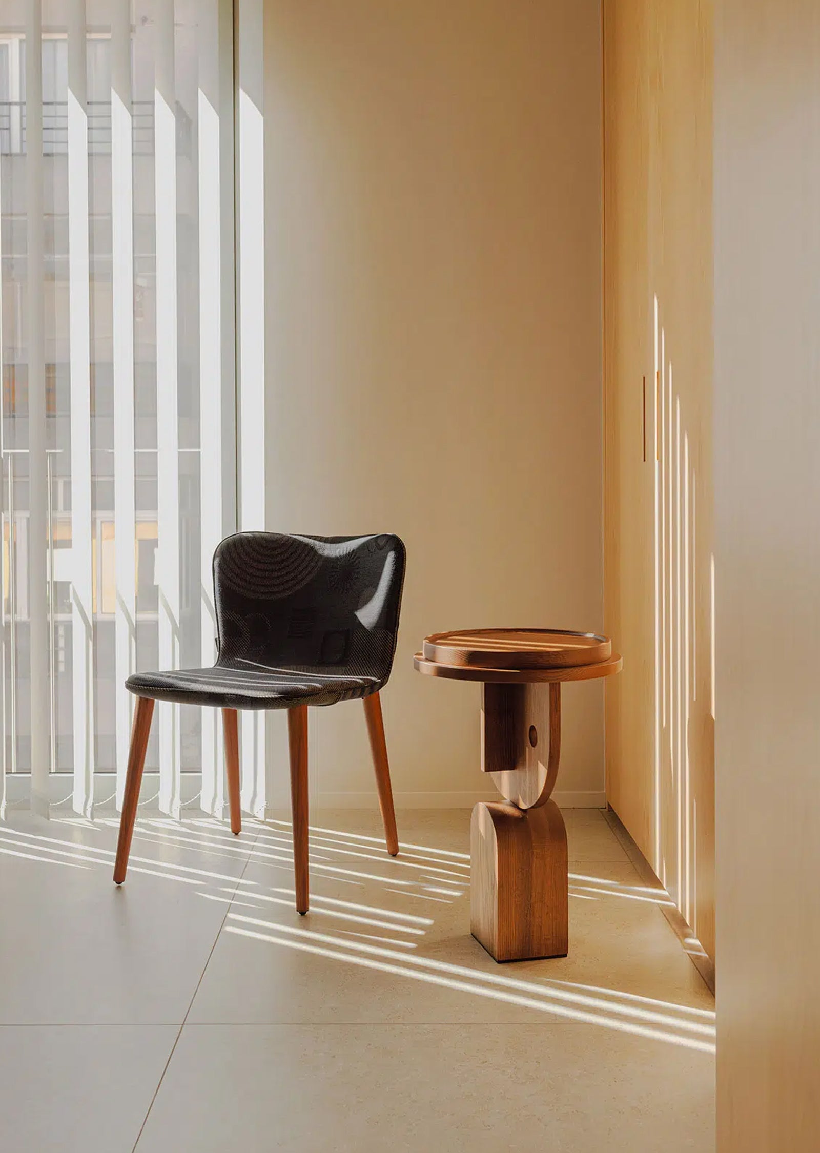 Faces Side Table