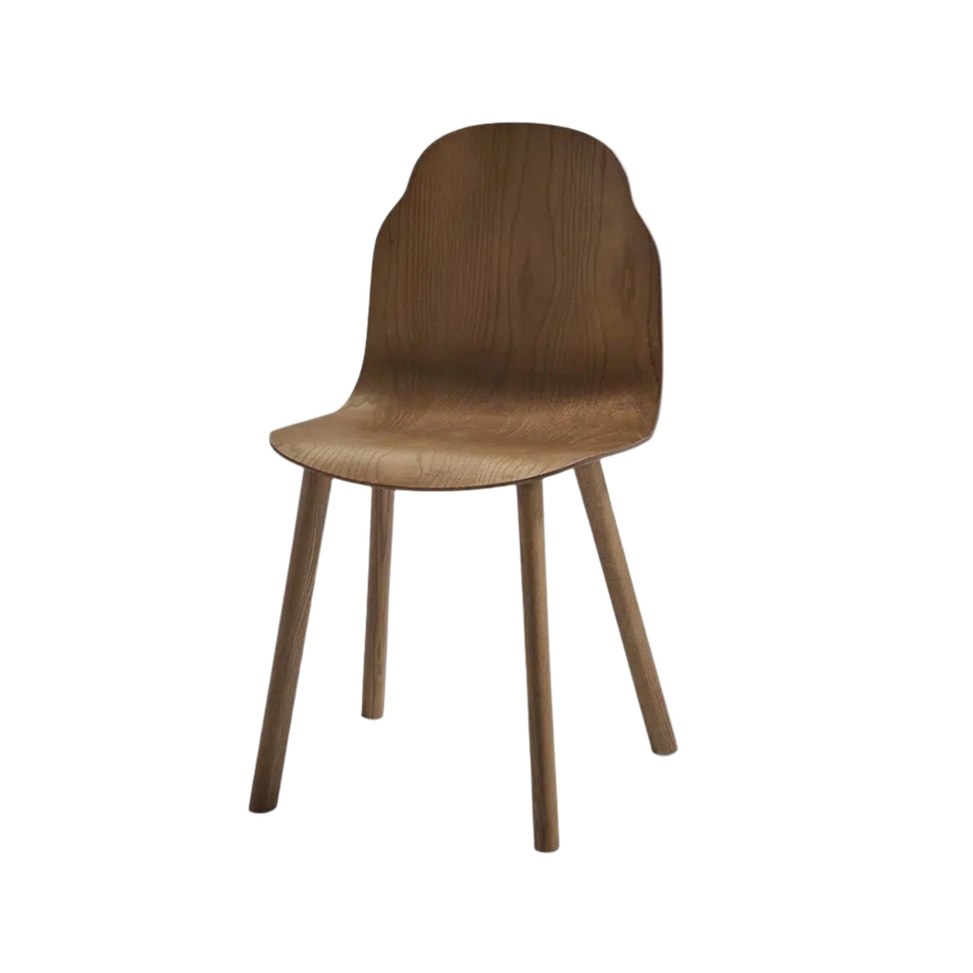 Body Dining Chair — Wood with Wood Legs