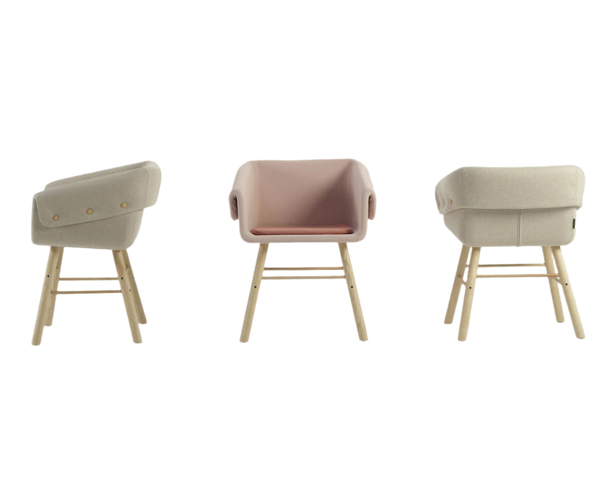 Collar Chair — Wood Legs