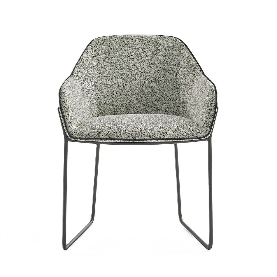 Nido Dining Chair — Sled Base and Piping