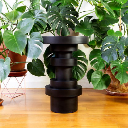 Sass Side Table — Black — Set of 2
