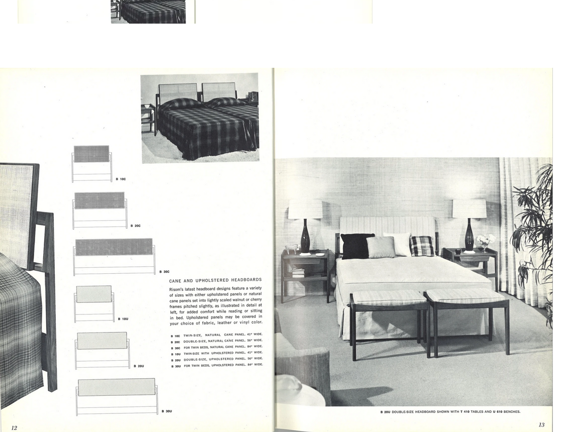 B 10U Twin-Size with Upholstered Panel