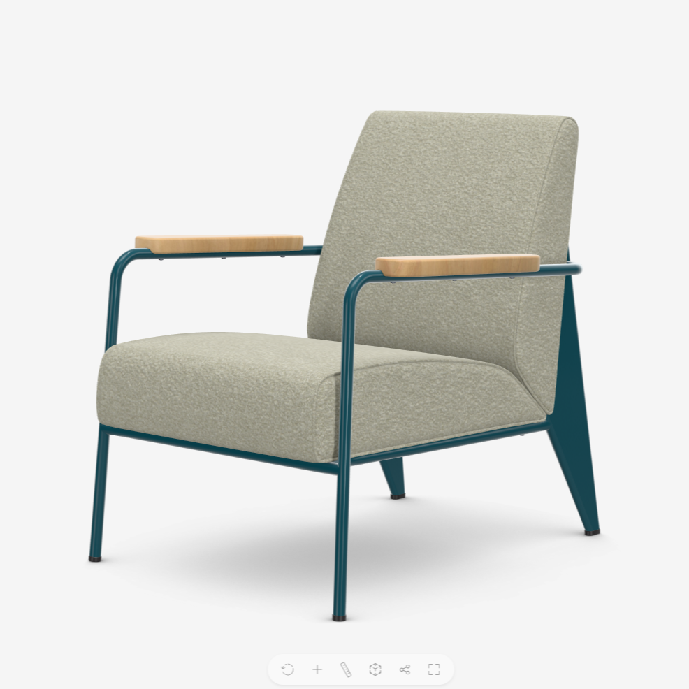 Fauteuil de Salon Chair — Fabric