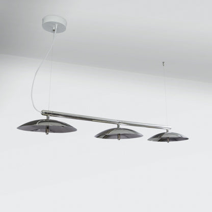Signal Linear Pendant Light — Black & Brass