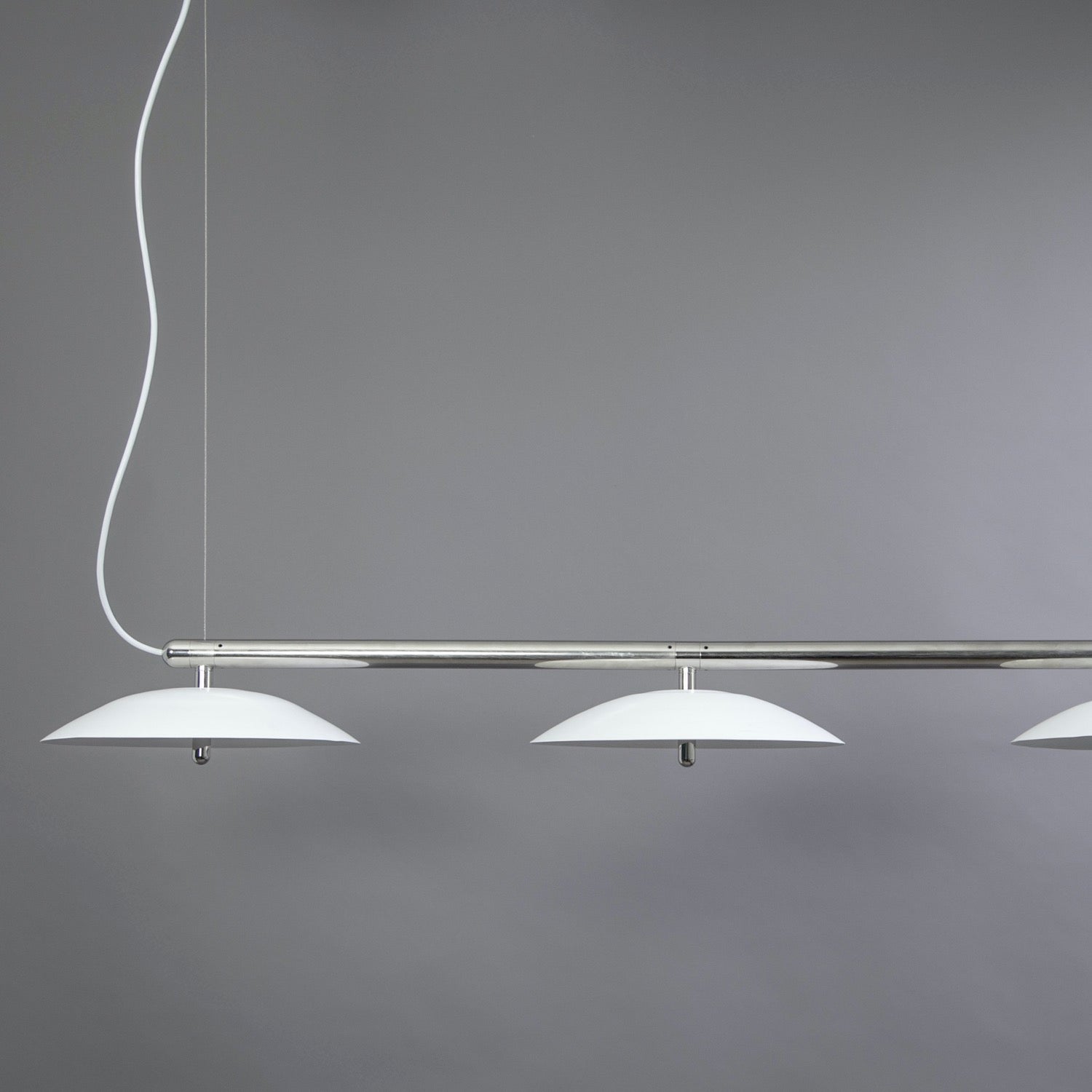 Signal Linear Pendant Light — Black & Nickel