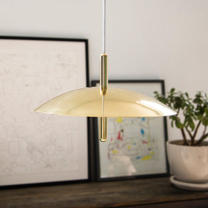 Signal Pendant Light — Brass