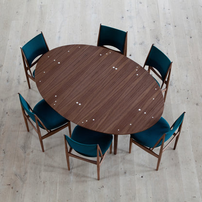 Silver Extension Table