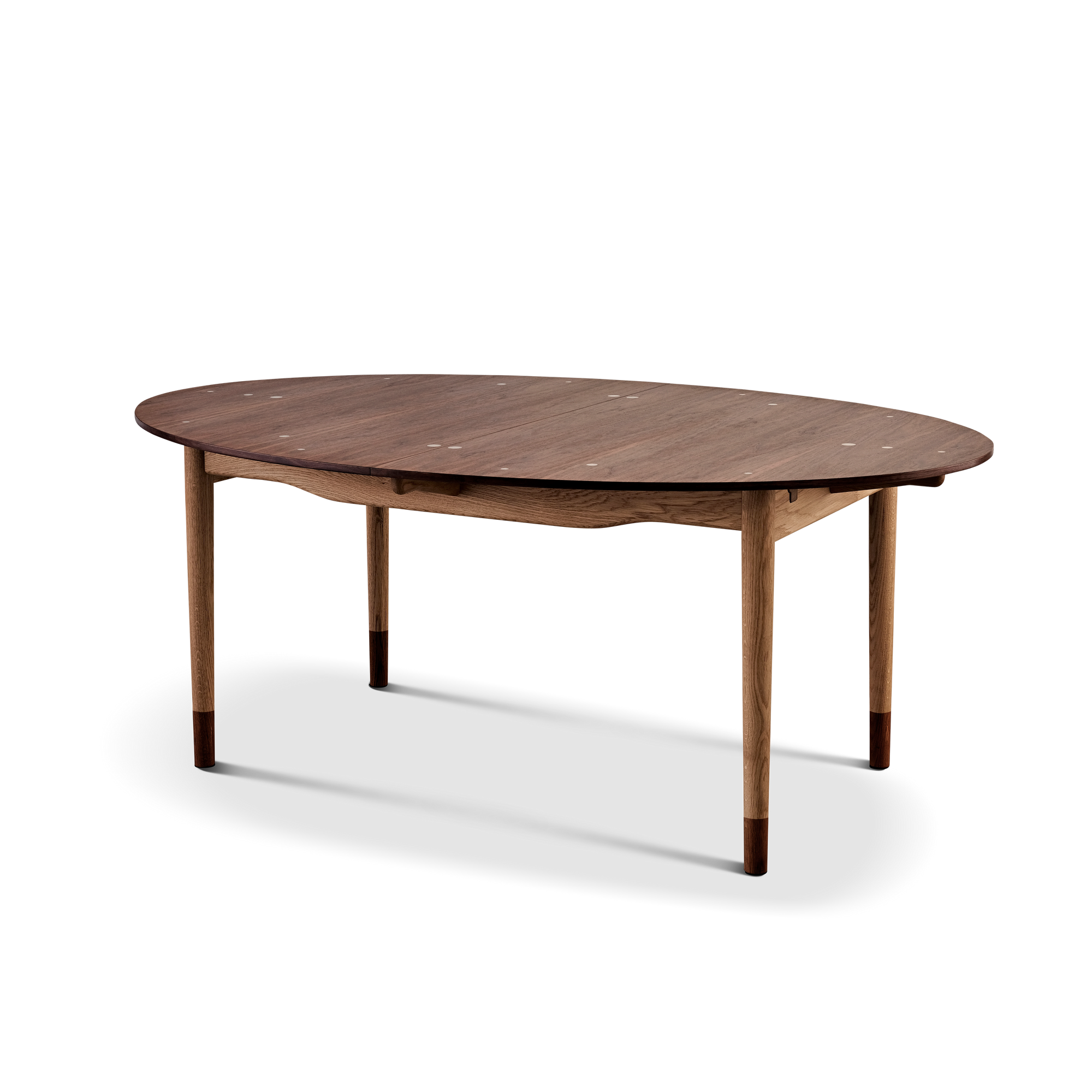 Small Silver Extension Table