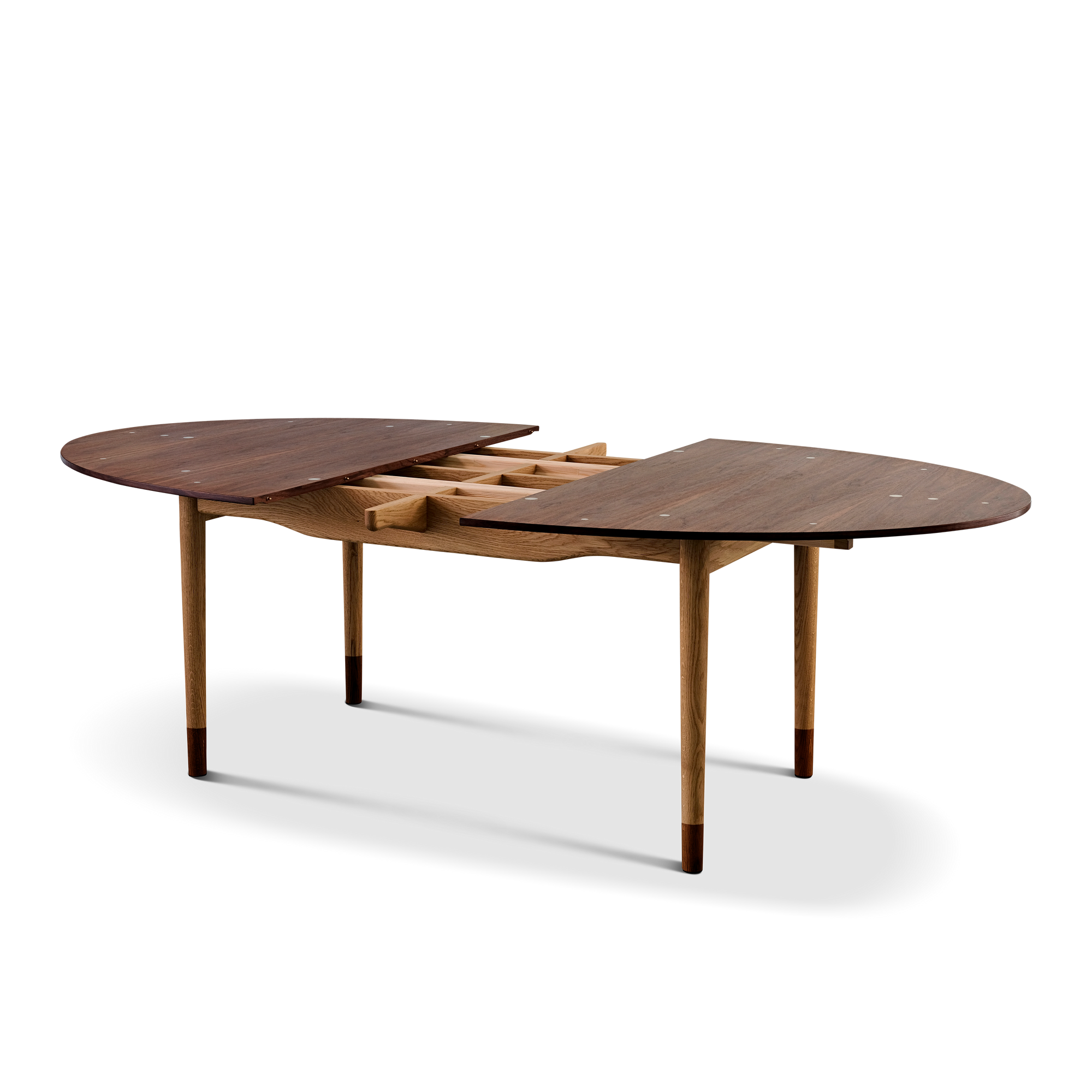 Small Silver Extension Table