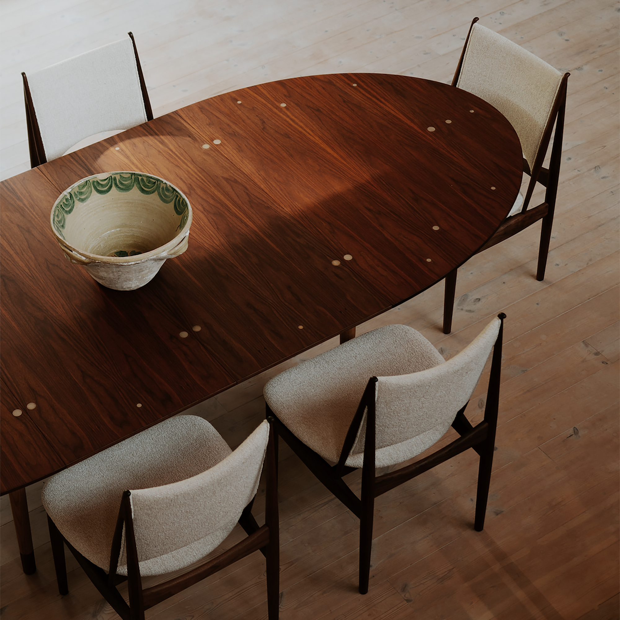 Small Silver Extension Table