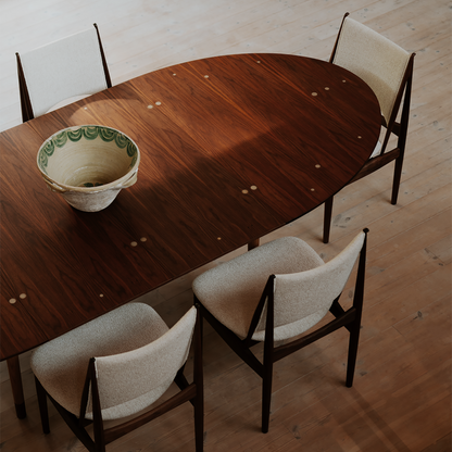 Small Silver Extension Table