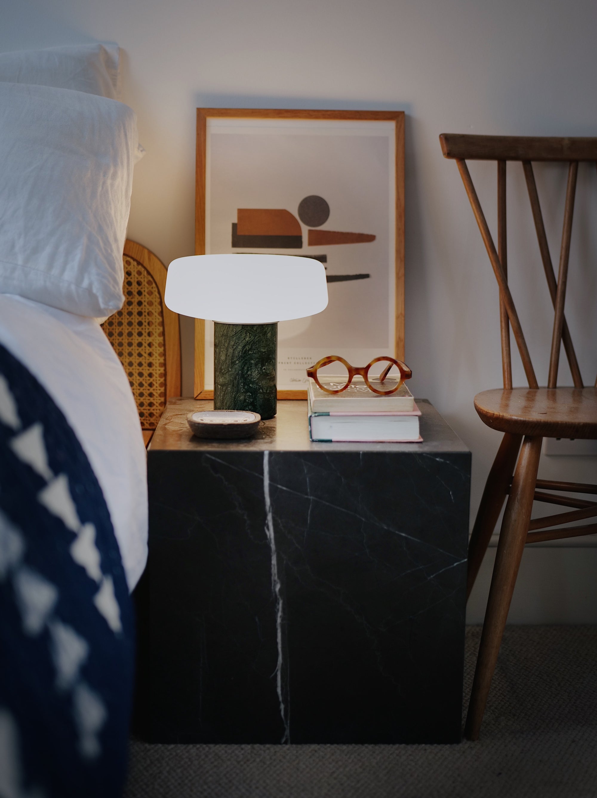 Solid Table Lamp — Rechargable