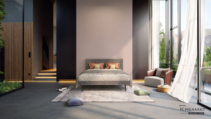 Square Small Headboard + Box Spring