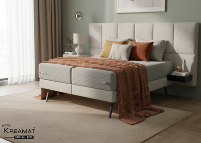 Square Large Headboard + Box Spring