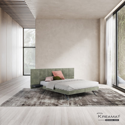 Square Large Headboard + Box Spring