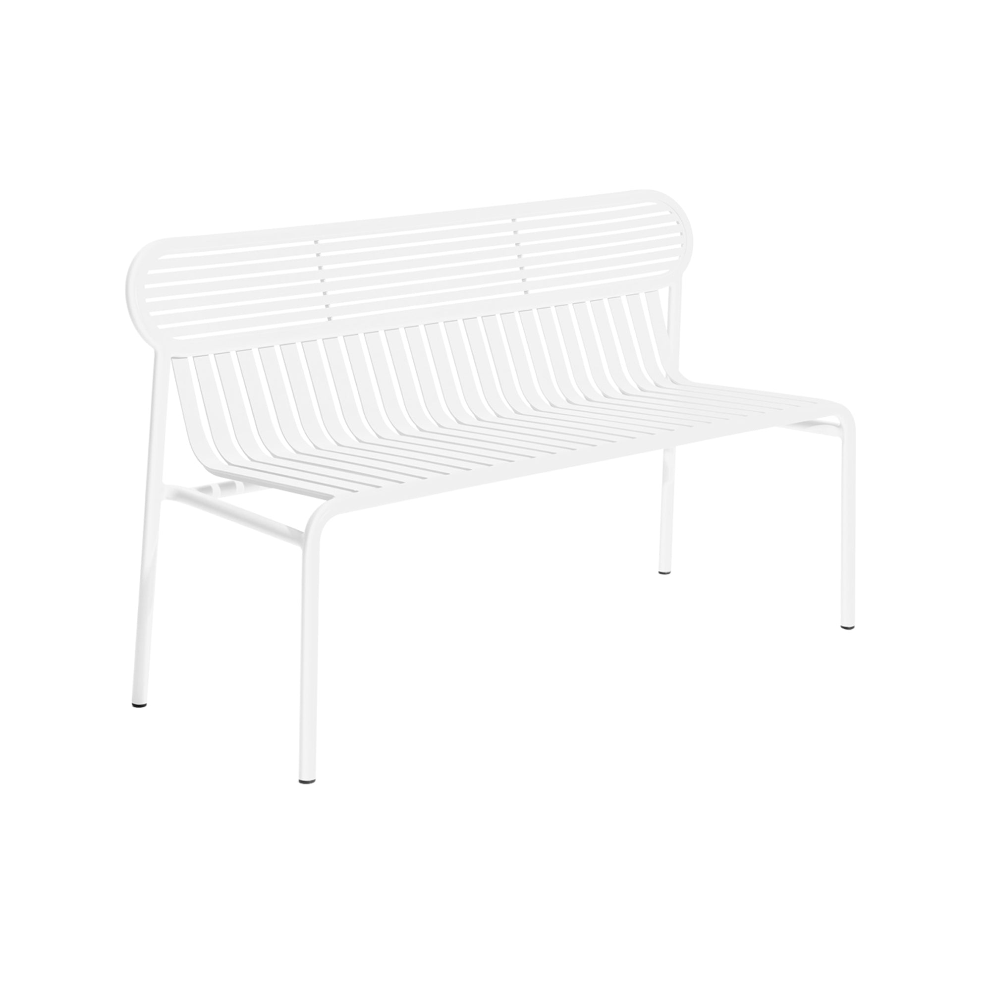 Week-End Bench with Back