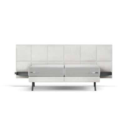 Square Large Headboard + Box Spring