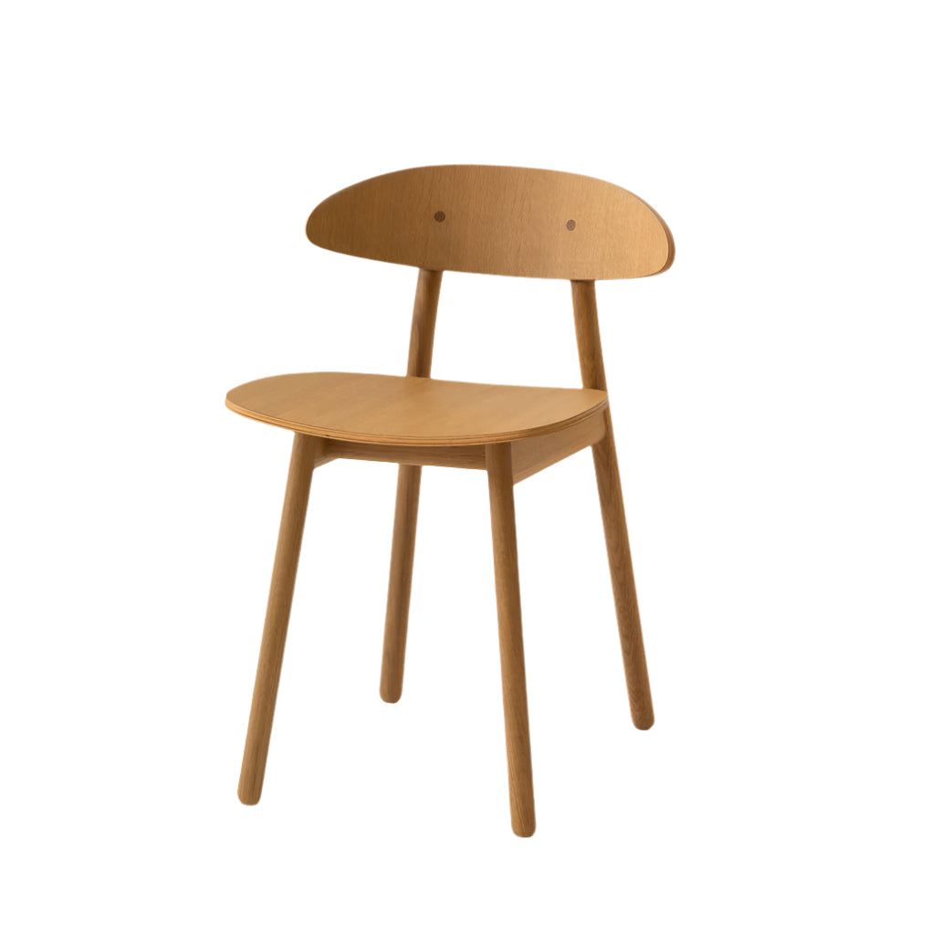 Cobrina Side Chair — Wood Seat