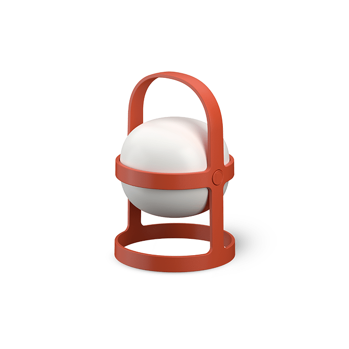 Soft Spot Solar Lamp — Terracotta